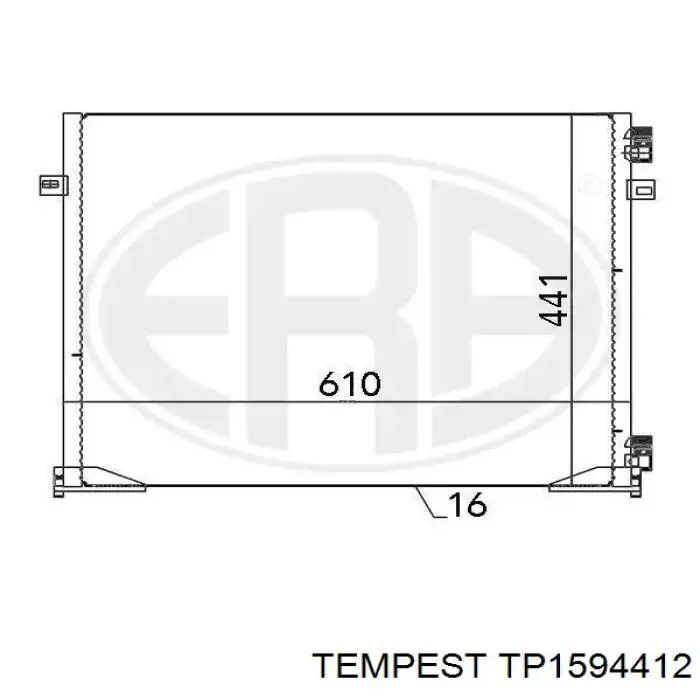 TP1594412 Tempest Конденсатор