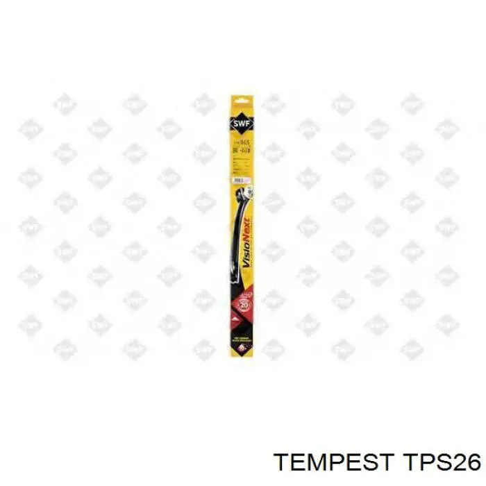 Щітка-двірник лобового скла, водійська TPS26 Tempest