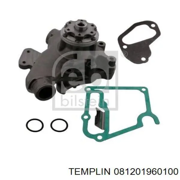 Помпа охолодження Templin 081201960100 ціна, від 119.51 USD