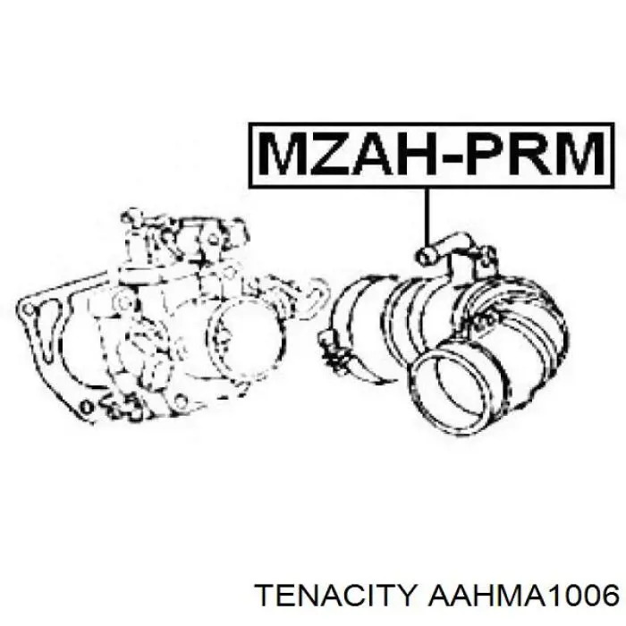 AAHMA1006 Tenacity патрубок витратоміра повітря