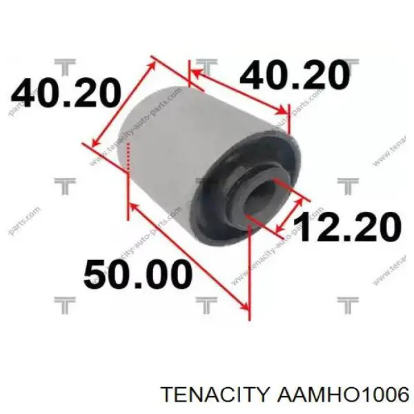 Сайлентблок нижнього важеля передньої підвіски Tenacity AAMHO1006 ціна, від 4.43 USD