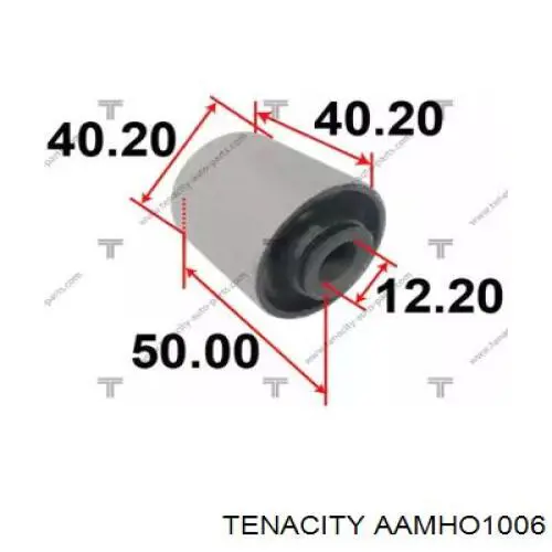 AAMHO1006 Tenacity Сайлентблок переднього нижнього важеля