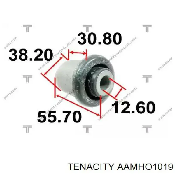 Сайлентблок переднього важеля AAMHO1019 Tenacity
