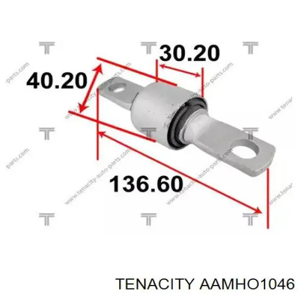 Купити AAMHO1046 Tenacity Сайлентблок заднього верхнього важеля
