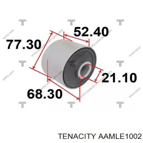 Купити AAMLE1002 Tenacity Сайлентблок передньої підвіски