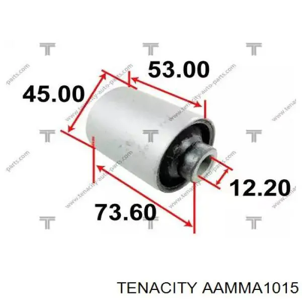 Сайлентблок нижнього важеля передньої підвіски Tenacity AAMMA1015 ціна, від 4.37 USD