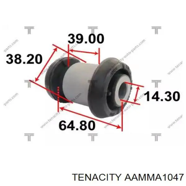 Сайлентблок переднього важеля AAMMA1047 Tenacity