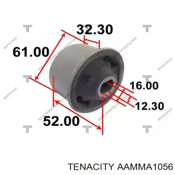 Купити AAMMA1056 Tenacity Сайлентблок передньої підвіски