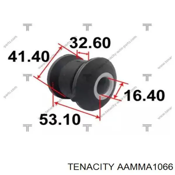 Купити AAMMA1066 Tenacity Сайлентблок передньої підвіски