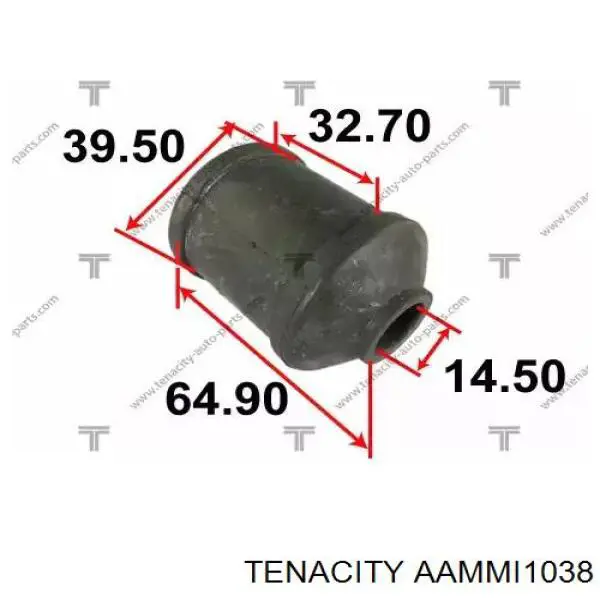 Купити AAMMI1038 Tenacity Сайлентблок передньої підвіски