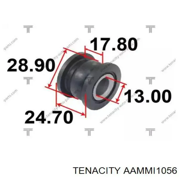 Сайлентблок кріплення рульової рейки AAMMI1056 Tenacity