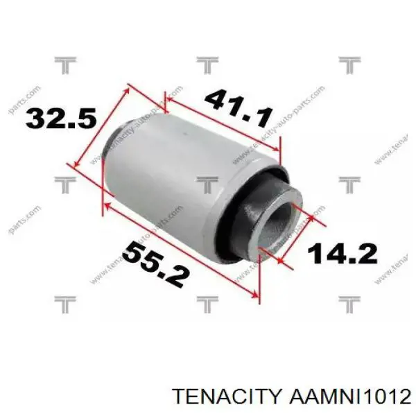 Сайлентблок переднього нижнього важеля AAMNI1012 Tenacity