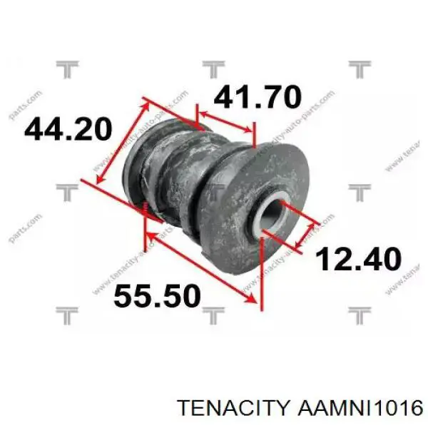 Сайлентблок заднього поздовжнього важеля, передній RLD3175 Caster
