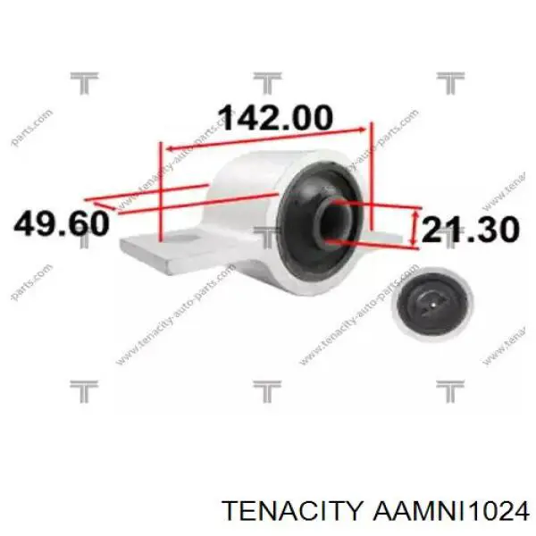 AAMNI1024 Tenacity сайлентблок переднього нижнього важеля