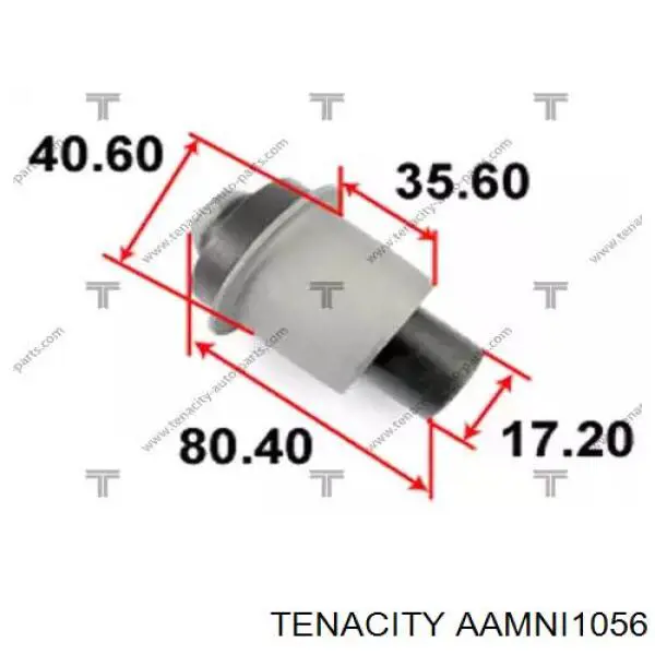 AAMNI1056 Tenacity Подушка передньої балки