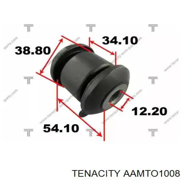 Сайлентблок нижнього важеля передньої підвіски Tenacity AAMTO1008 ціна, від 3.95 USD