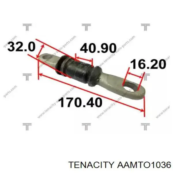 Сайлентблок переднього важеля AAMTO1036 Tenacity