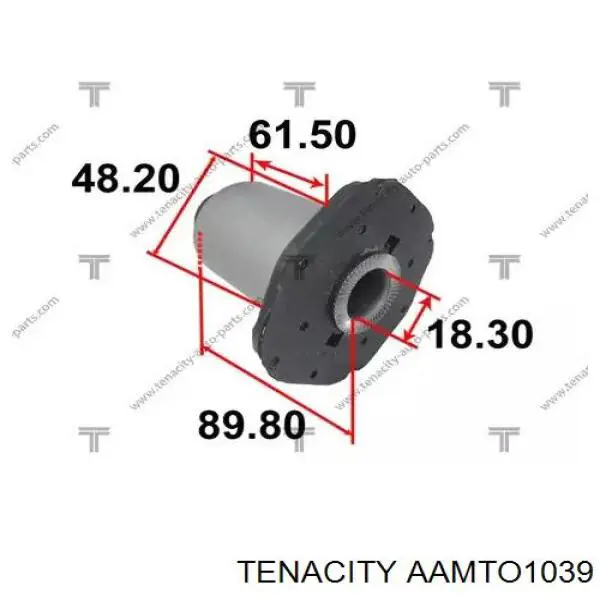 Купити AAMTO1039 Tenacity Сайлентблок передньої підвіски