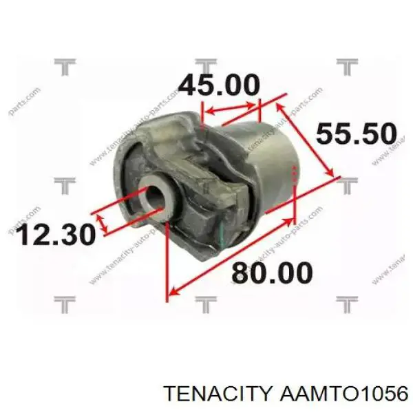 AAMTO1056 Tenacity Сайлентблок балки моста