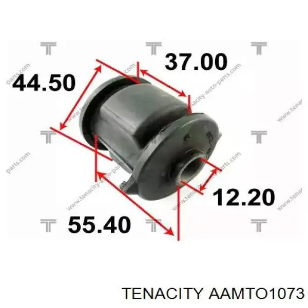 Купити AAMTO1073 Tenacity Сайлентблок заднього поздовжнього важеля, передній