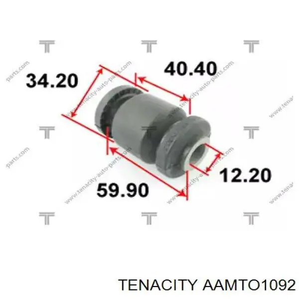 Купити AAMTO1092 Tenacity Сайлентблок передньої підвіски