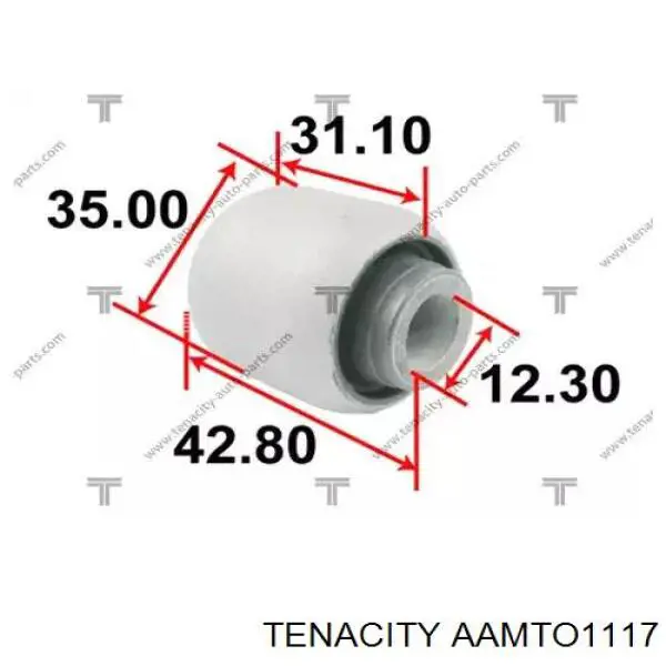 AAMTO1117 Tenacity Сайлентблок верхнього важеля