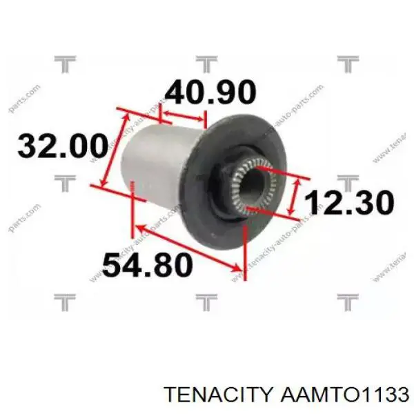 AAMTO1133 Tenacity Сайлентблок задньої тяги