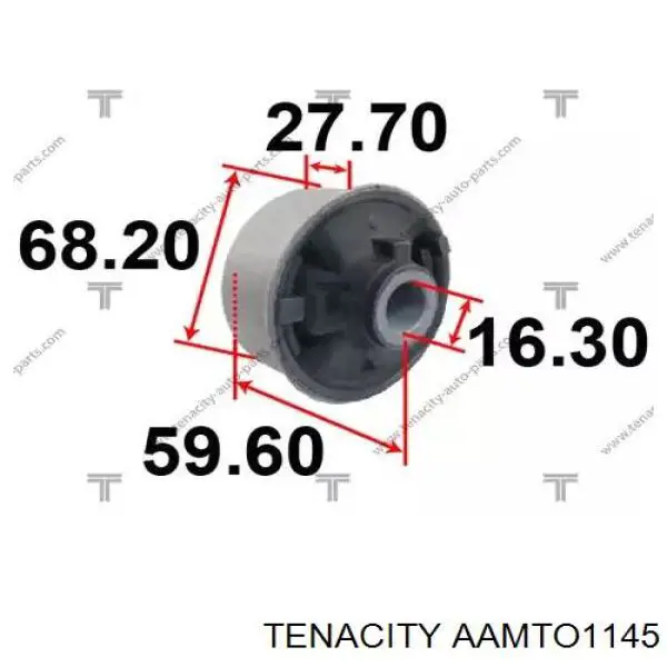Важіль передній лівий Tenacity AAMTO1145 ціна, від 6.36 USD