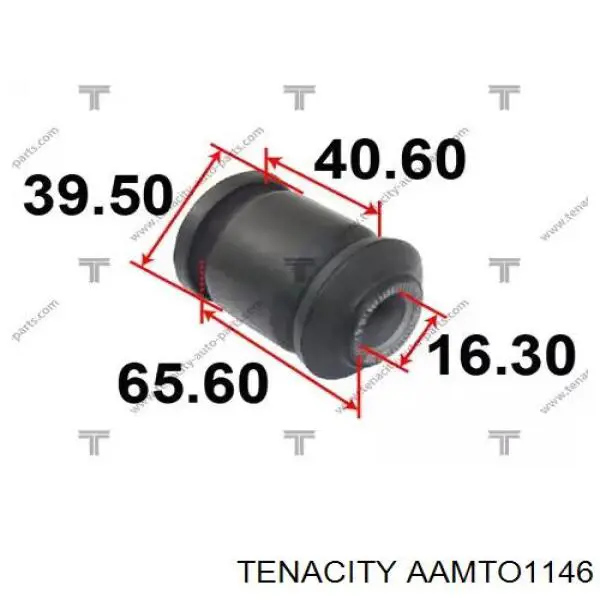 Купити AAMTO1146 Tenacity Сайлентблок передньої підвіски