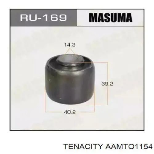 AAMTO1154 Tenacity Сайлентблок переднього верхнього важеля