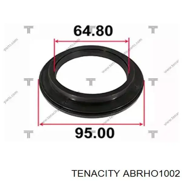 Підшипник опорний амортизатора, переднього Tenacity ABRHO1002 ціна, від 5.53 USD