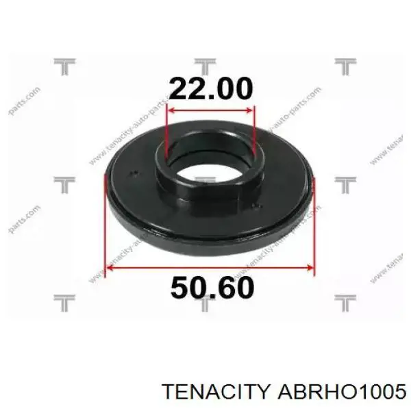 Підшипник опорний амортизатора, переднього ABRHO1005 Tenacity