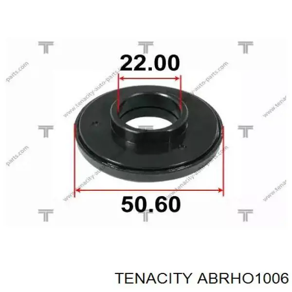 Підшипник опорний амортизатора, переднього ABRHO1006 Tenacity