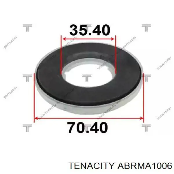 Підшипник опорний амортизатора, переднього ABRMA1006 Tenacity