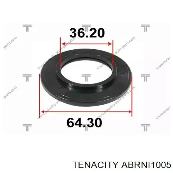 Купити ABRNI1005 Tenacity Підшипник опорний амортизатора, переднього