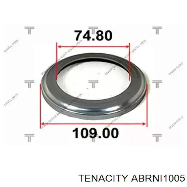 Підшипник опорний амортизатора, переднього ABRNI1005 Tenacity
