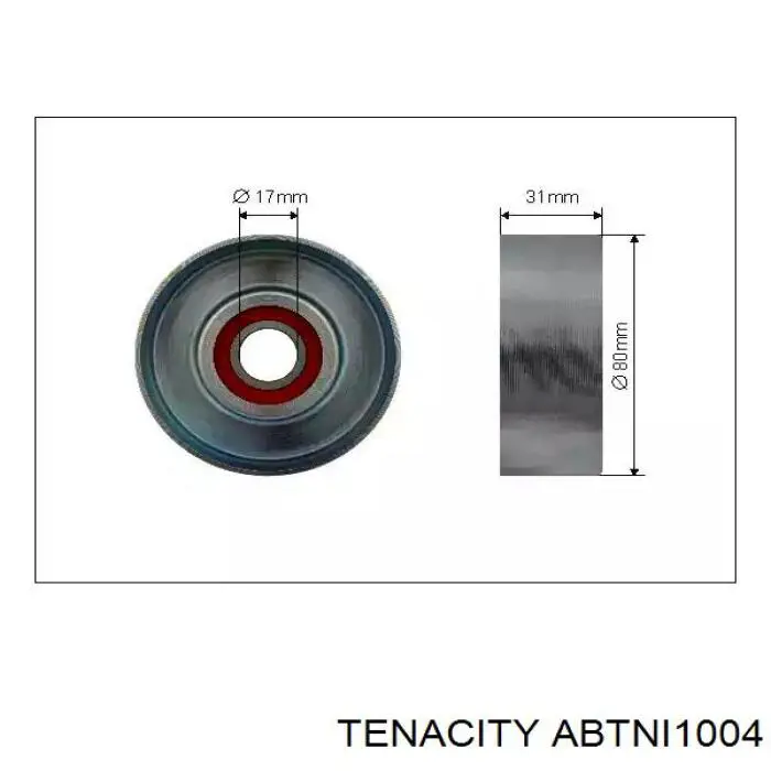 ABTNI1004 Tenacity натягувач приводного ременя