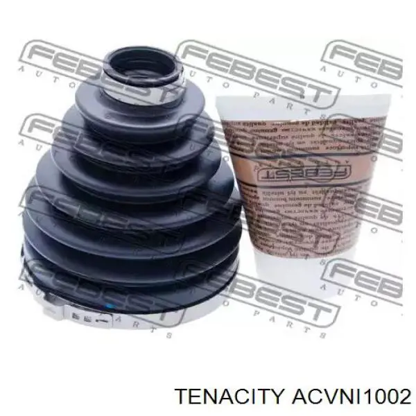 Пильник гранати внутрішній, передній півосі Tenacity ACVNI1002 ціна, від 5.64 USD