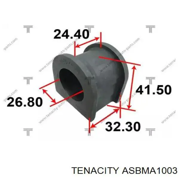 Подушка стабілізатора Tenacity ASBMA1003 ціна, від 1.66 USD