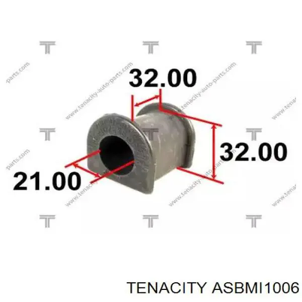 Купити ASBMI1006 Tenacity Подушка стабілізатора передня