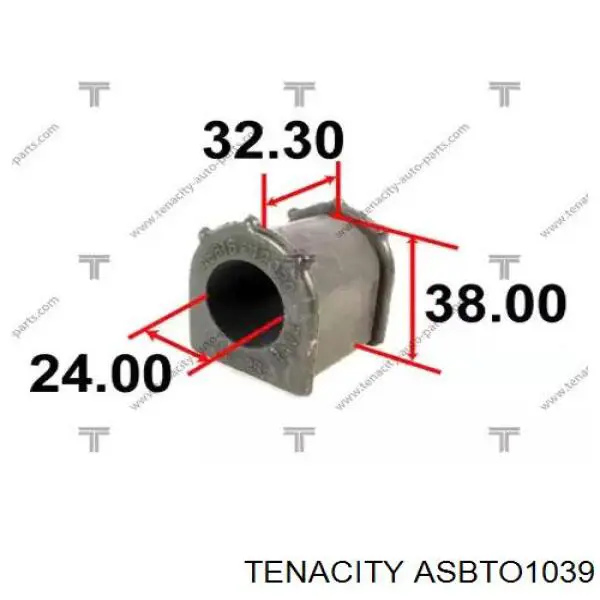 Подушка стабілізатора Tenacity ASBTO1039 ціна, від 2.28 USD