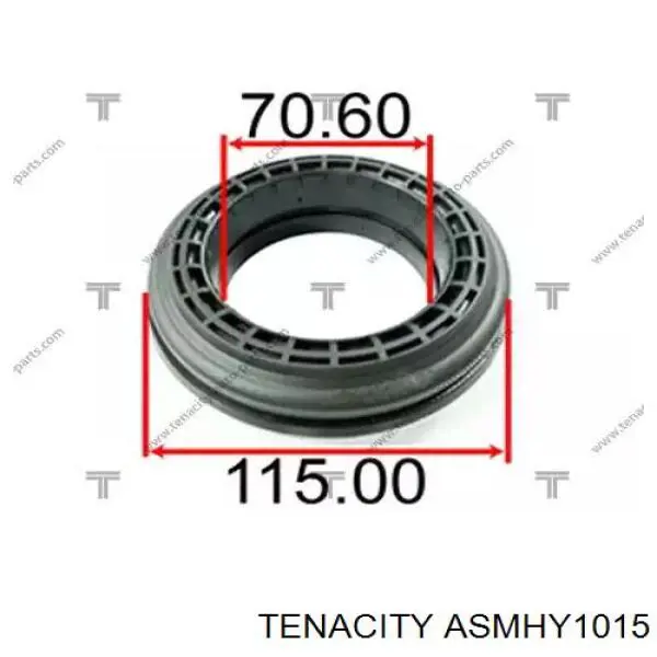 Купити ASMHY1015 Tenacity Опора амортизатора заднього