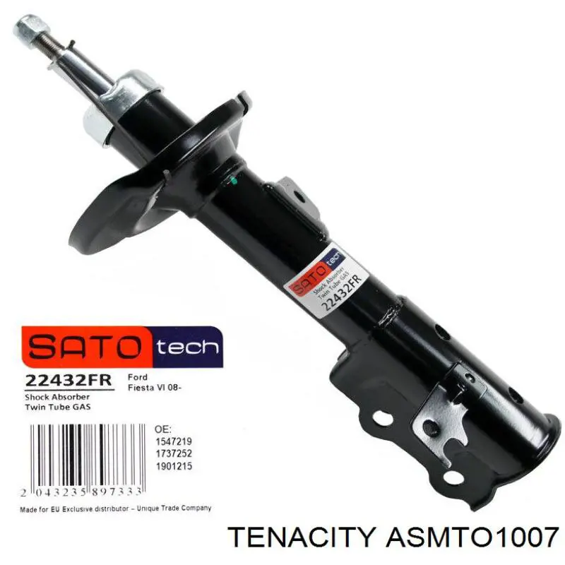 ASMTO1007 Tenacity опора амортизатора переднього