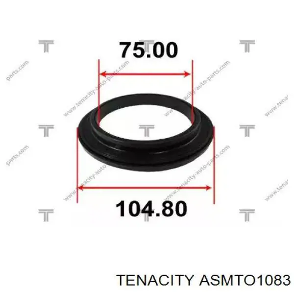 Опора стійки амортизатора переднього Tenacity ASMTO1083 ціна, від 19.91 USD