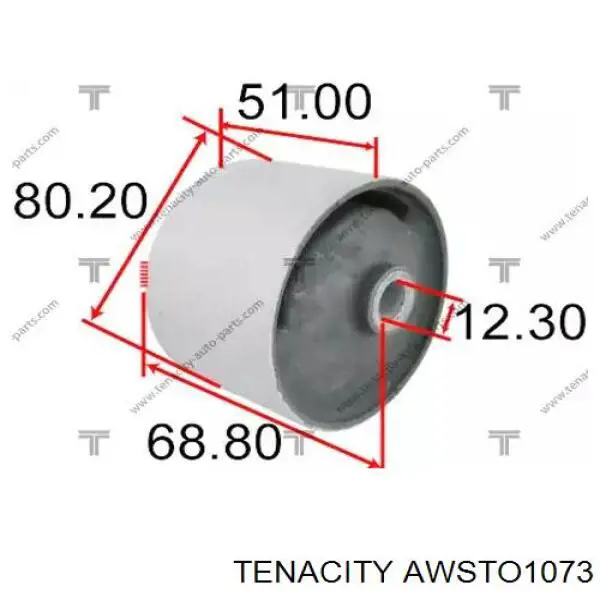 Купити AWSTO1073 Tenacity Задня опора двигуна