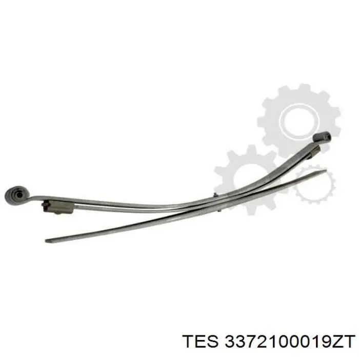 3372100019ZT TES Ресора (задня)