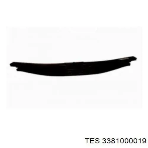 9703200802 Mercedes Ресора передня