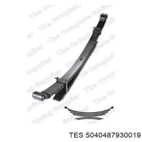 Купити 93815209 Iveco Ресори задні (пружини задньої підвіски)