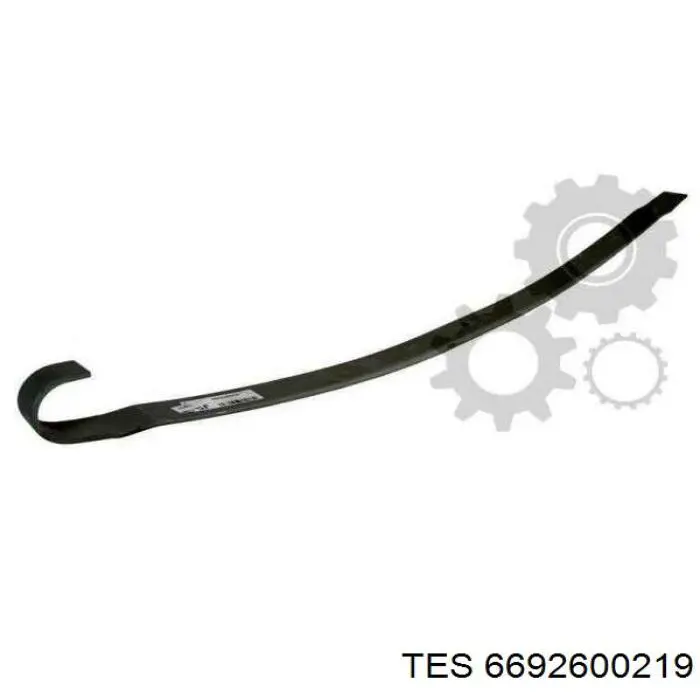 Лист ресори передньої Schomacker 66926002S ціна, від 131.82 USD