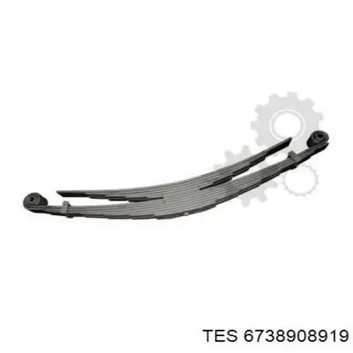 Ресори додаткові TES 6738908919 ціна, від 161.07 USD